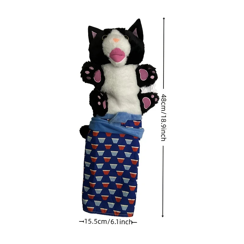 Poseable Cat Wrestling Plush Toy