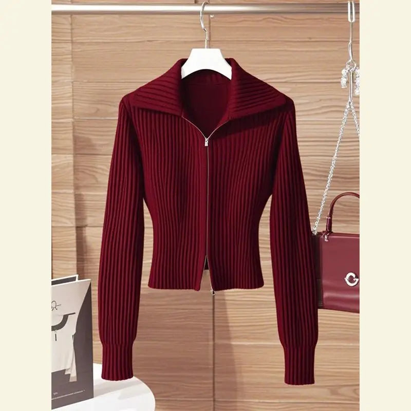 Women's Open-Front Fall Cardigan