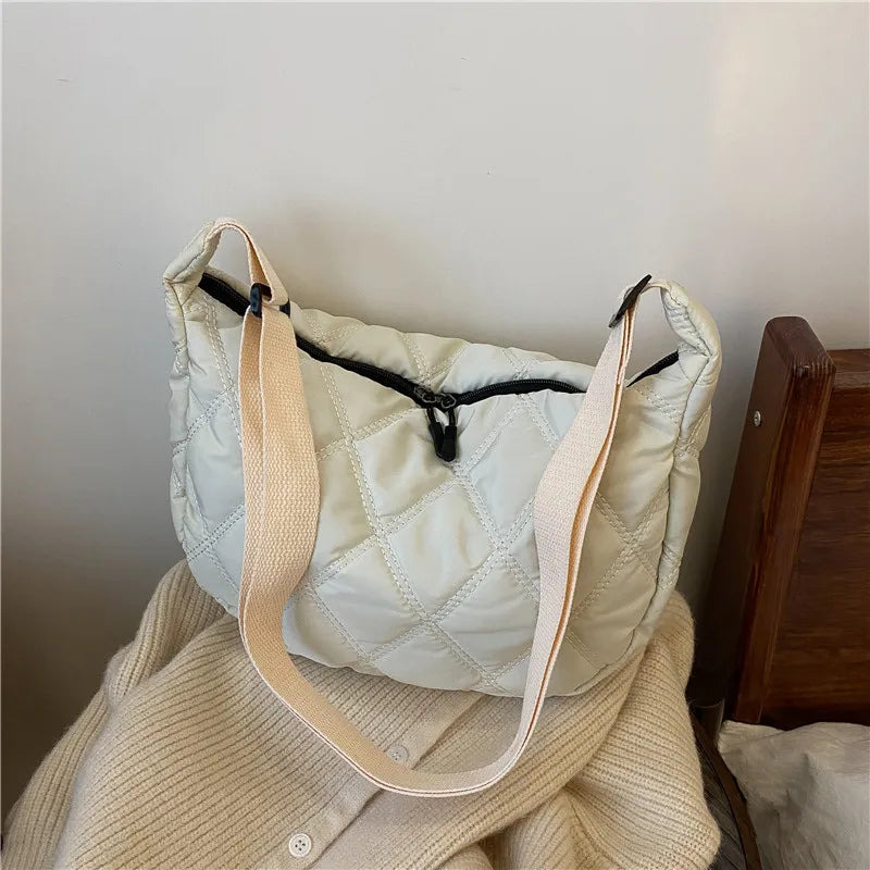 Women's Crossbody Bag with Bunny Charm