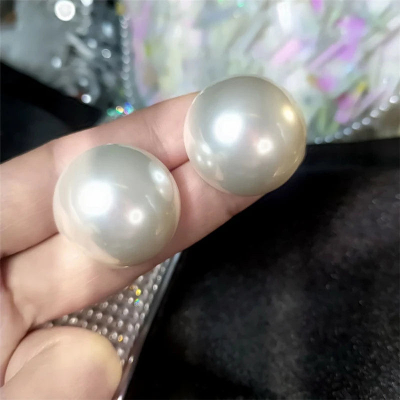 Faux Pearl Stud Earrings