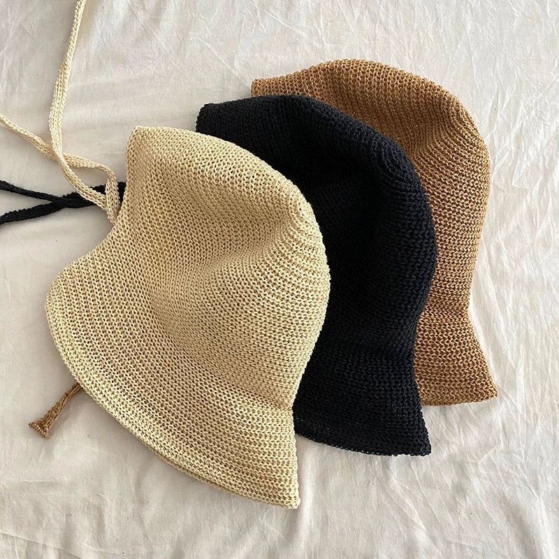 Wide Brim Cloche Hat