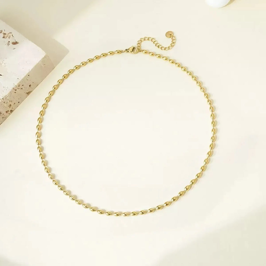 Stainless Steel Envelope Pendant Necklace Metal Waterproof Jewelry For Women