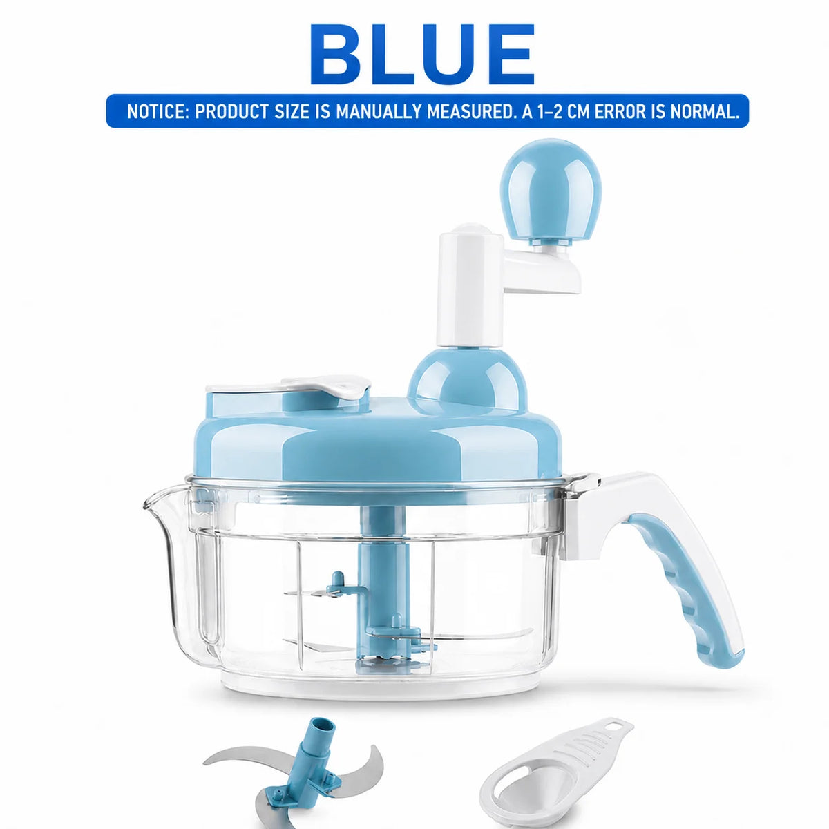Manual Hand-Crank Food Chopper