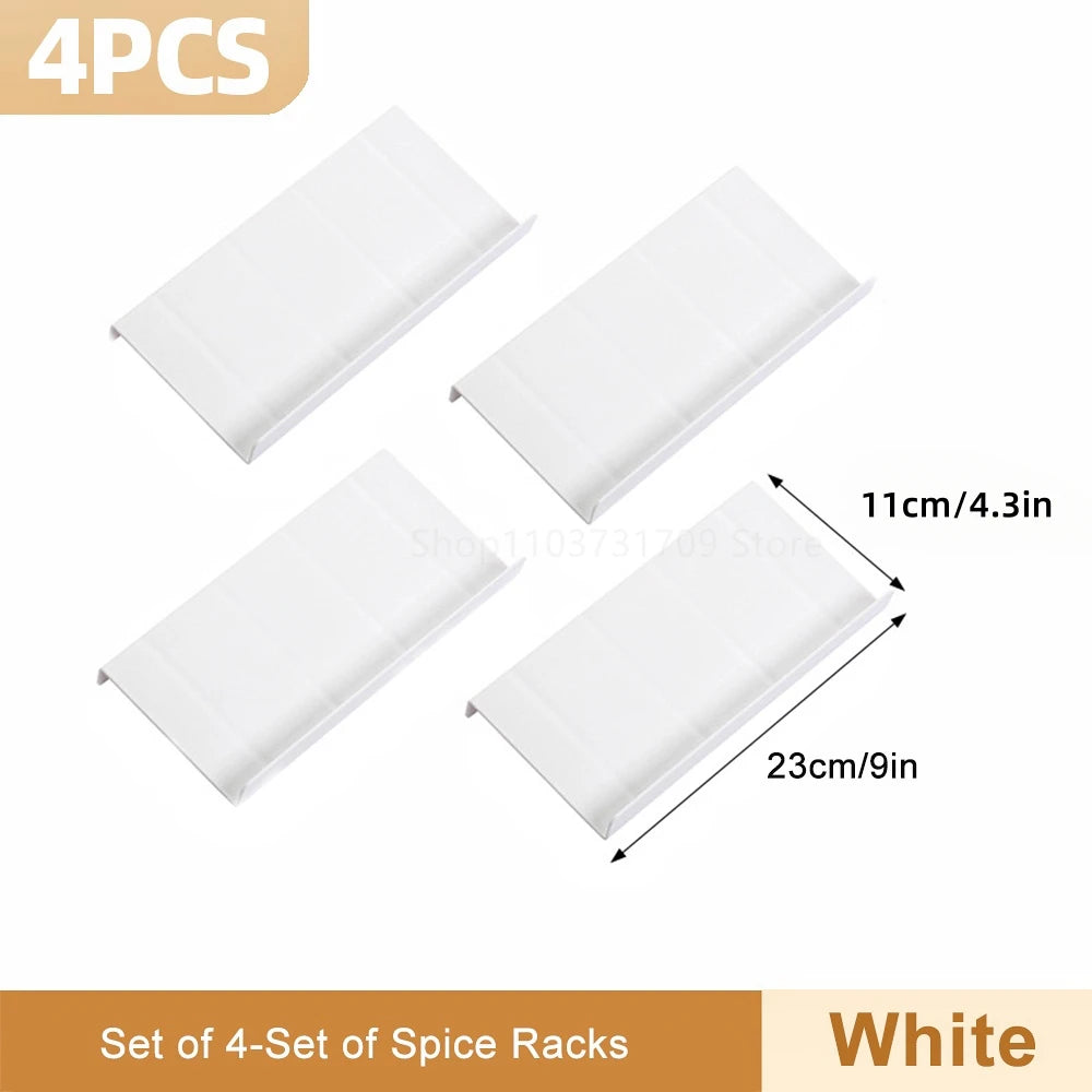 4-Tier Adjustable Drawer Spice Rack