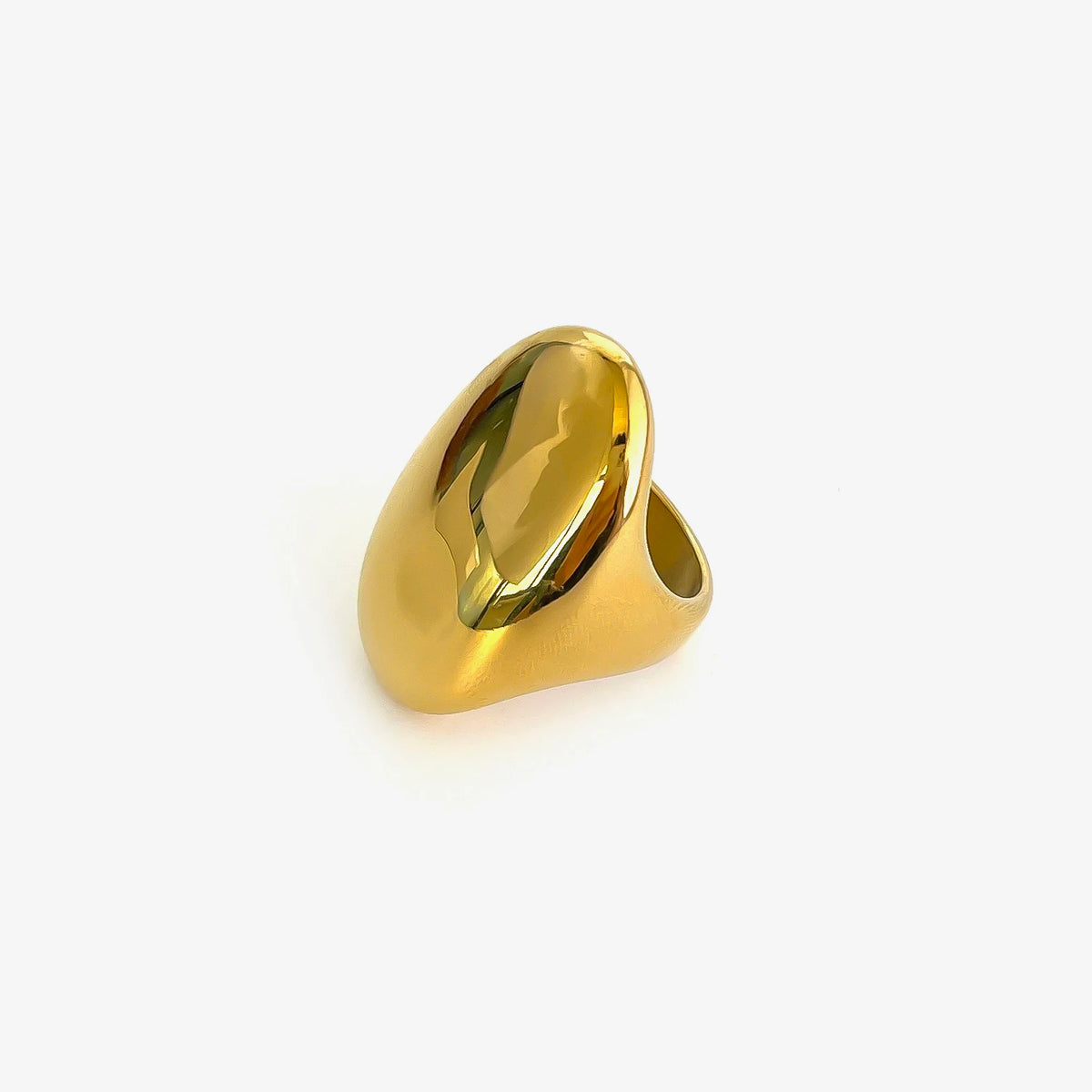 Chunky Gold Dome Ring