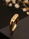 Plain Gold Signet Ring