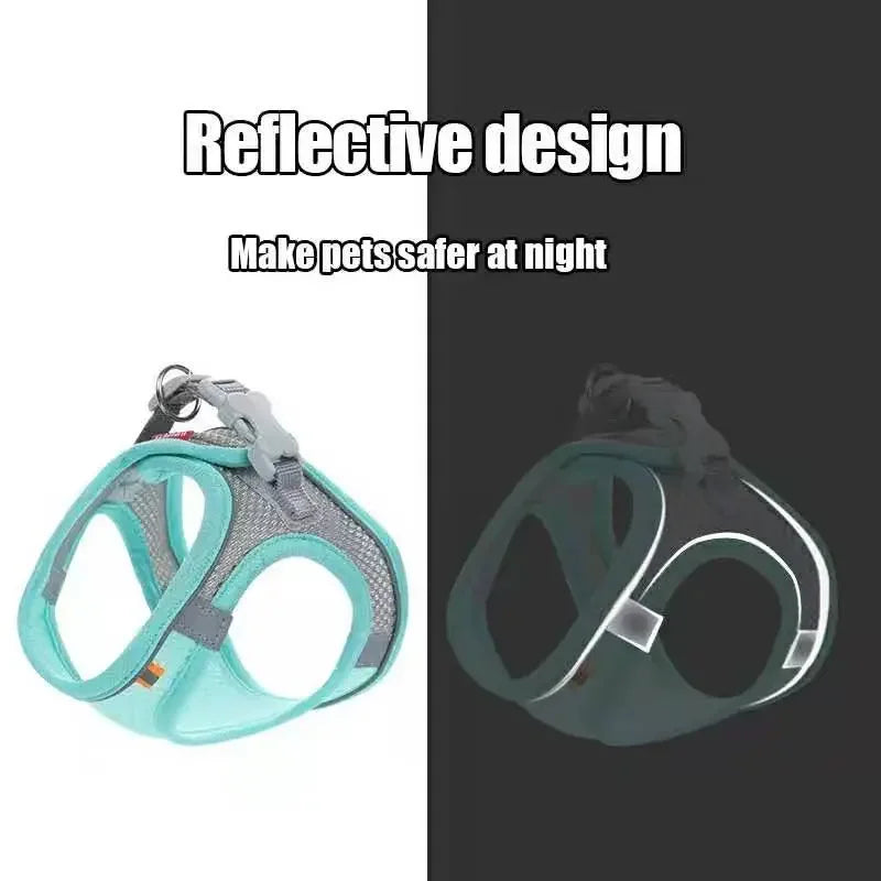Cat and Dog Harness Vest with Leash