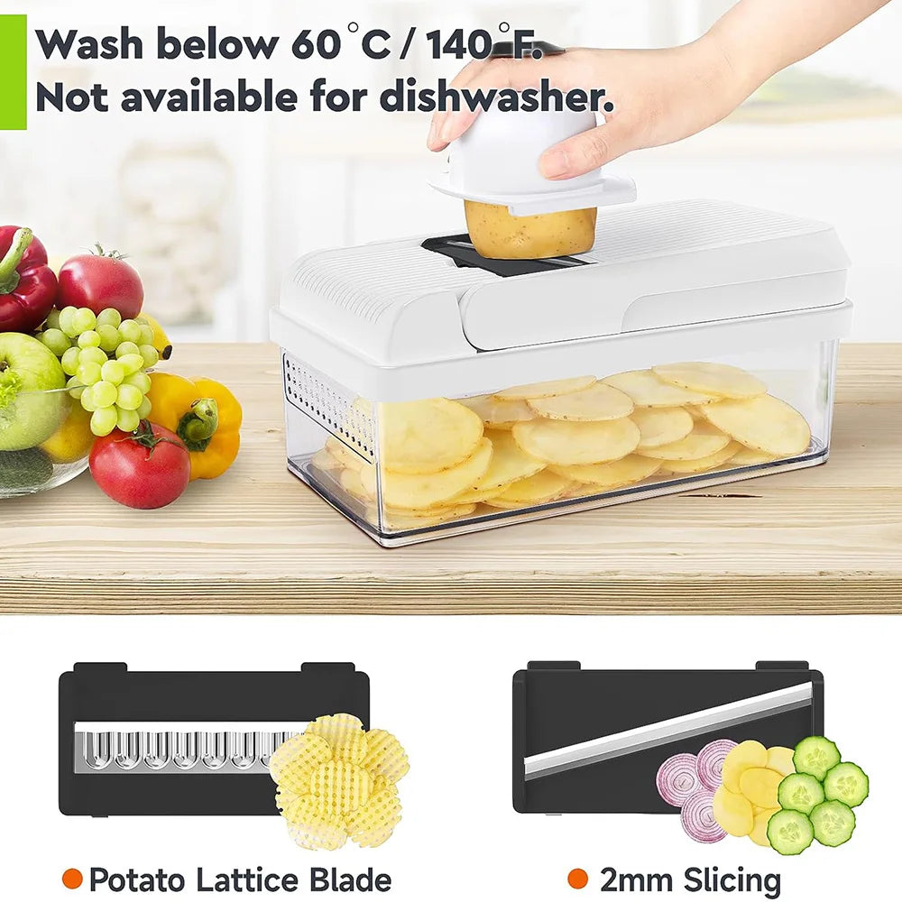 15-in-1 Vegetable Chopper with Container
