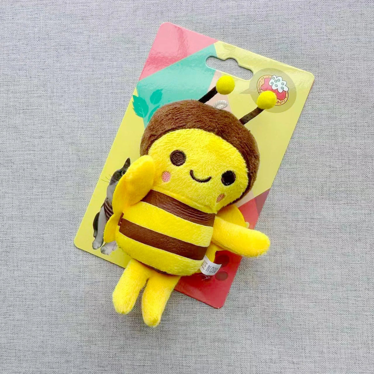 Animal-Shaped Catnip Chew Toy