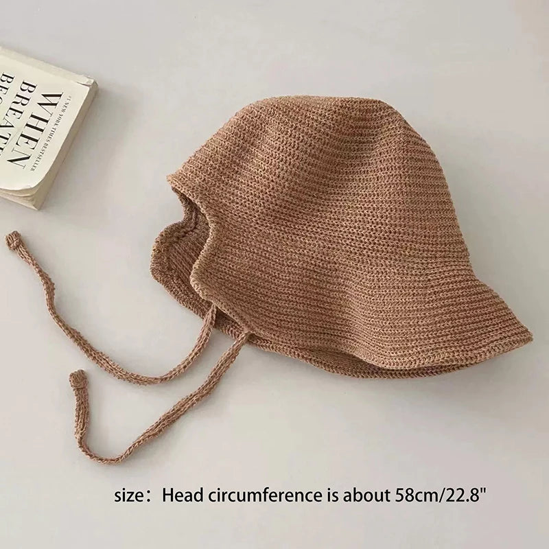 Wide Brim Cloche Hat