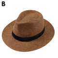 Straw Fedora Hat