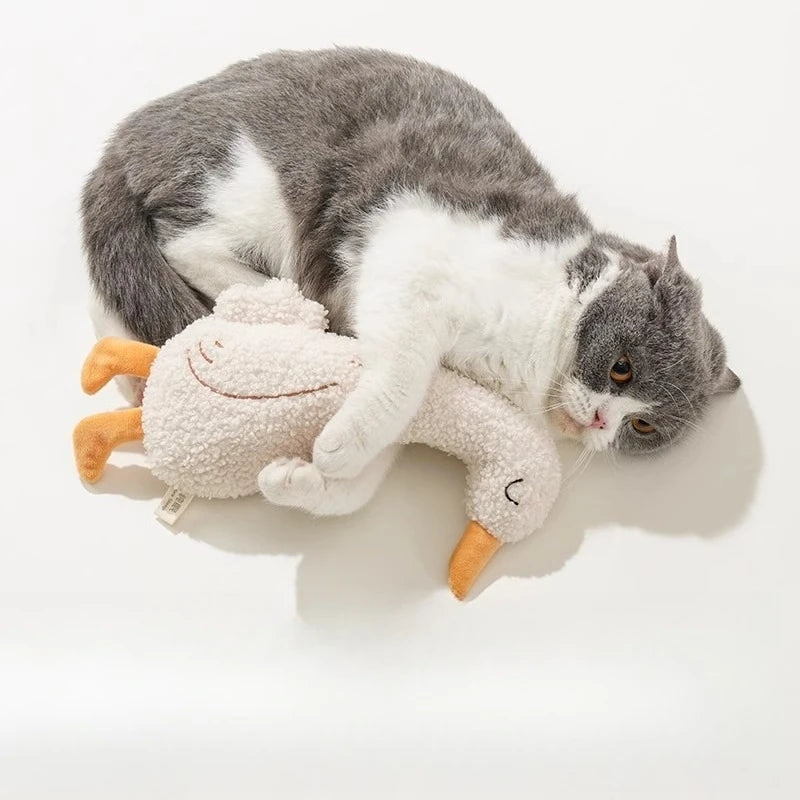 Plush Squeaky Chew Toy, Fox or Duck