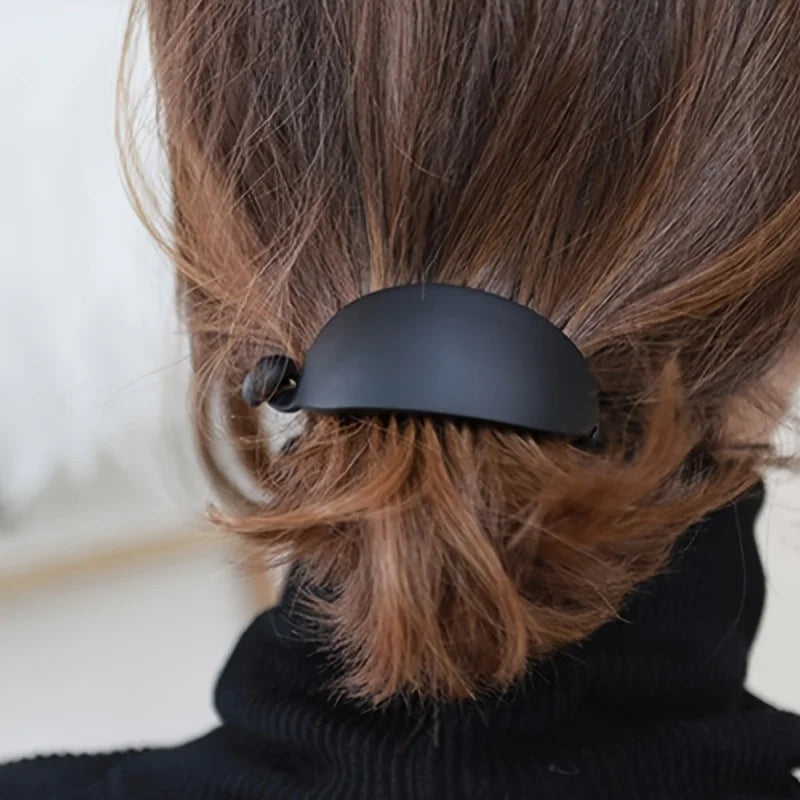 Large Matte Banana Hair Clip