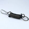 Retractable Steel Wire Keychain