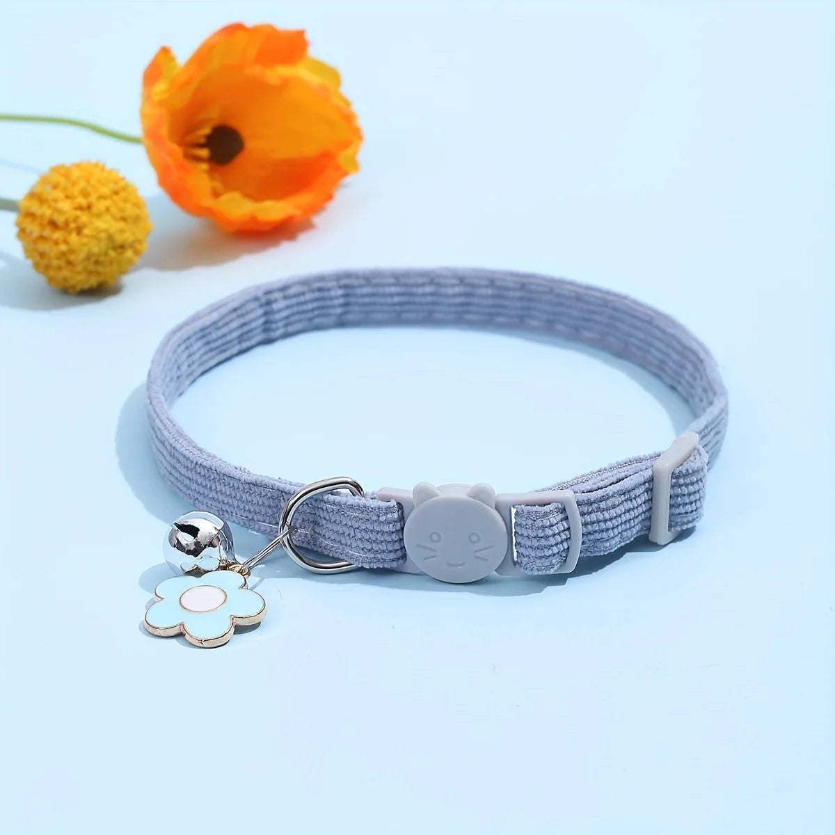 Adjustable Cat Collar with Bell