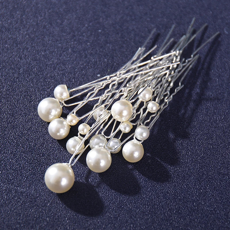 Gold-Tone Ball Hair Pins