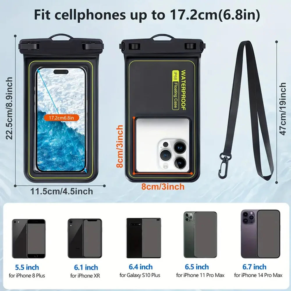 Phone Pouch with Lanyard