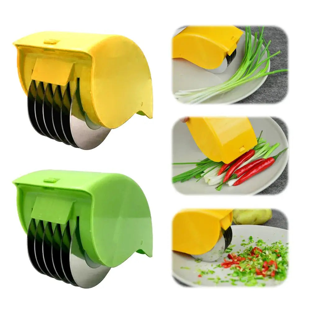 Rolling Herb and Scallion Cutter