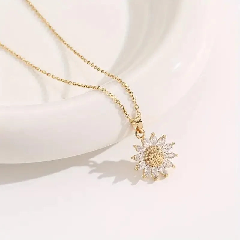  Sunflower Necklace Gift Box, Mother's Day, Nurses' Day, Thanksgiving, Christmas, fall gifts, anniversaries, graduation gifts