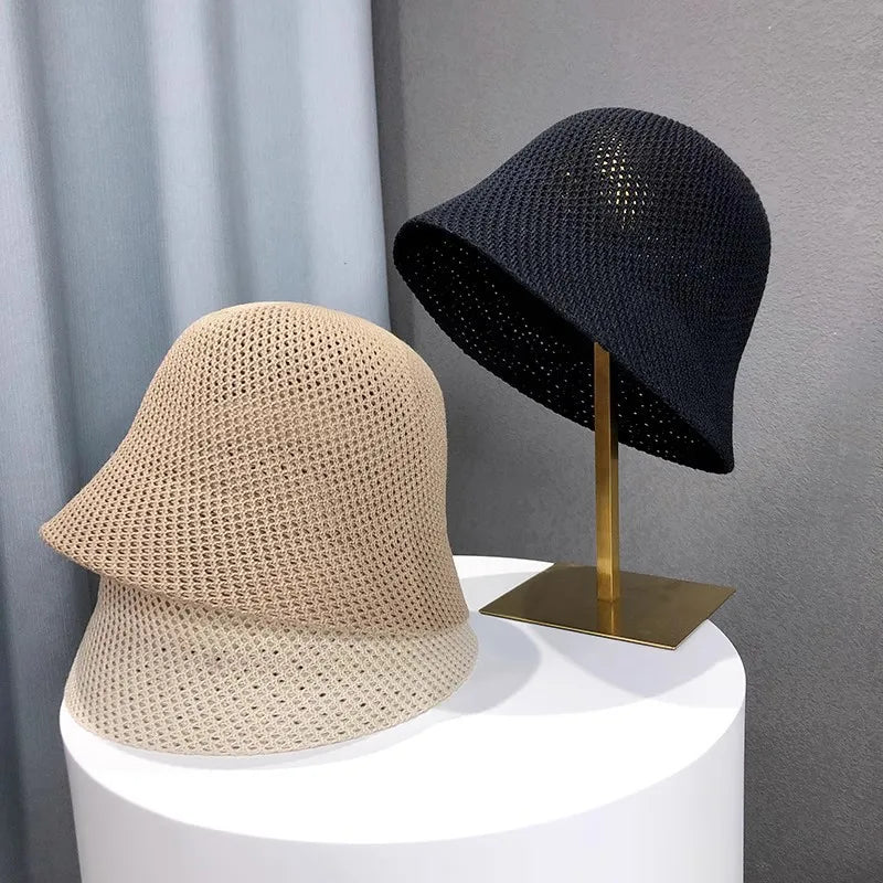 Wide-Brim Bucket Hat