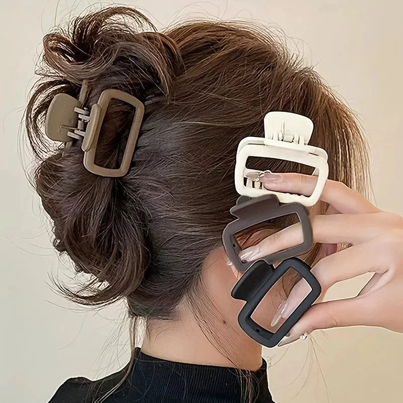 Hollow Square Claw Clips