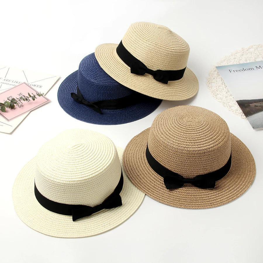 Straw Boater Hat