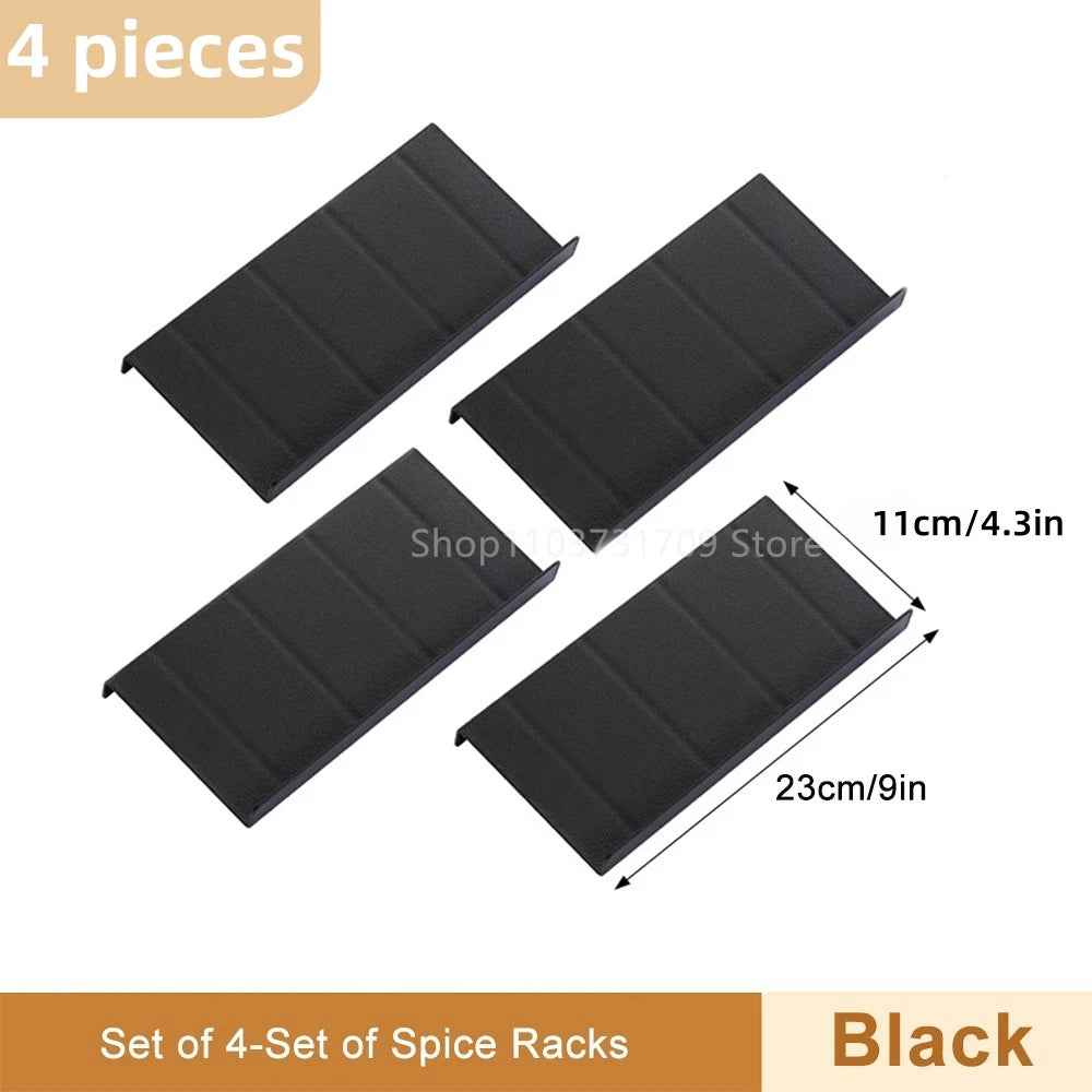 4-Tier Adjustable Drawer Spice Rack