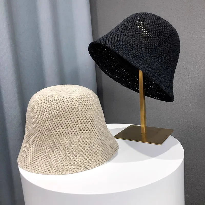 Wide-Brim Bucket Hat