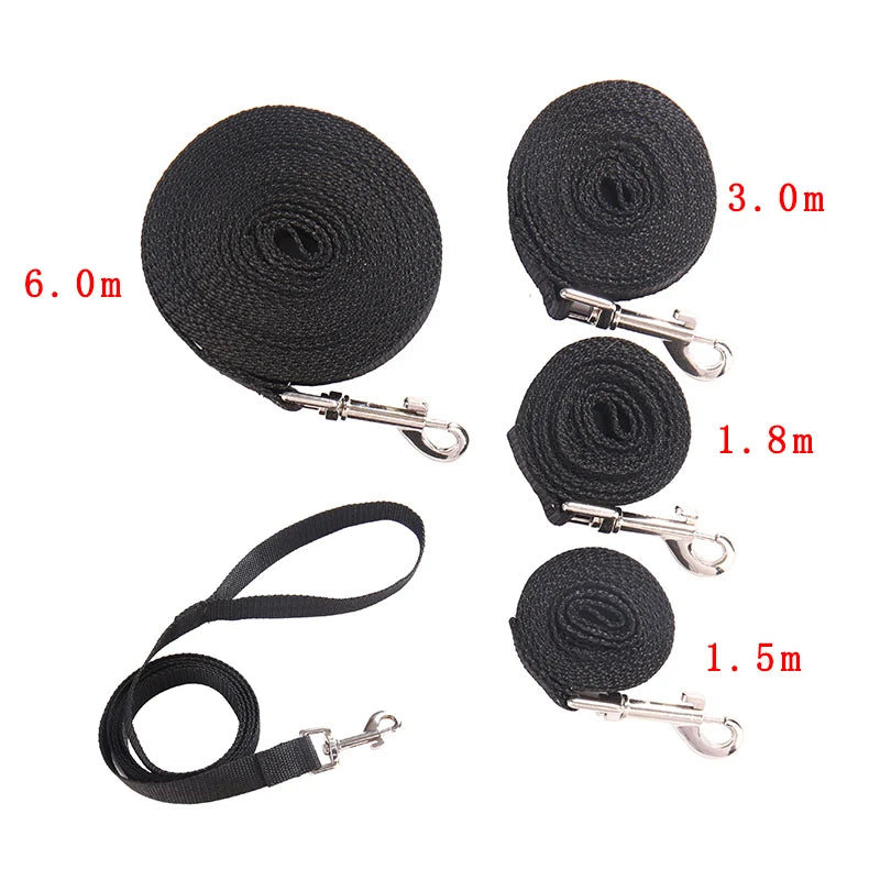 Long Nylon Dog Leash, 1.8M to 50M