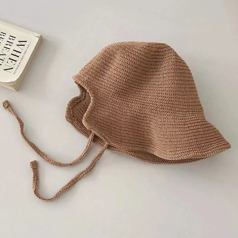 Wide Brim Cloche Hat