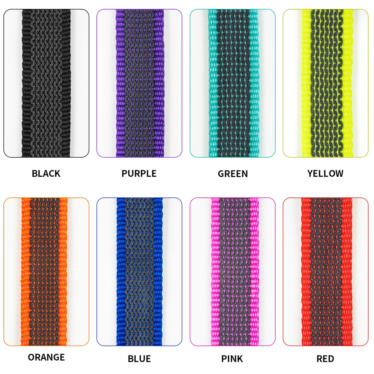 Two-Tone Dog Leash, 1.5M to 15M
