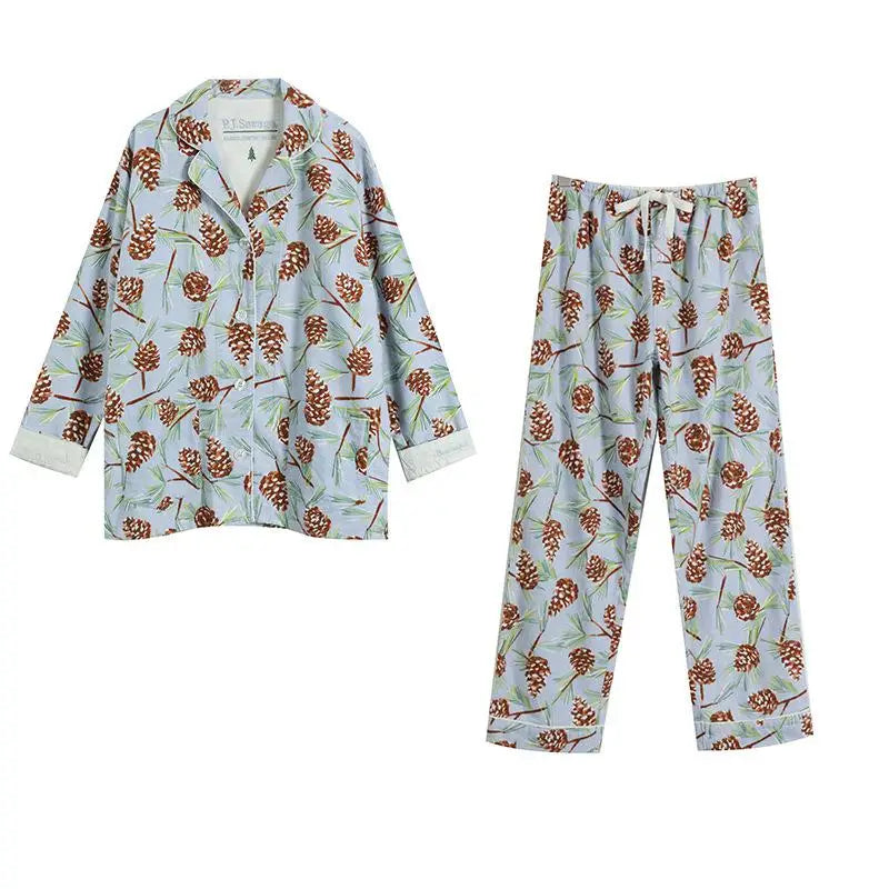 Women's Cartoon Print 2-Piece Pajama Set