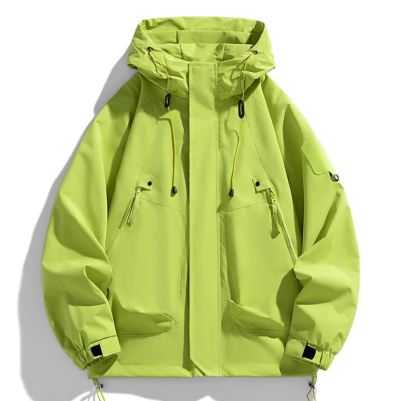 Men's Hooded Windbreaker Jacket