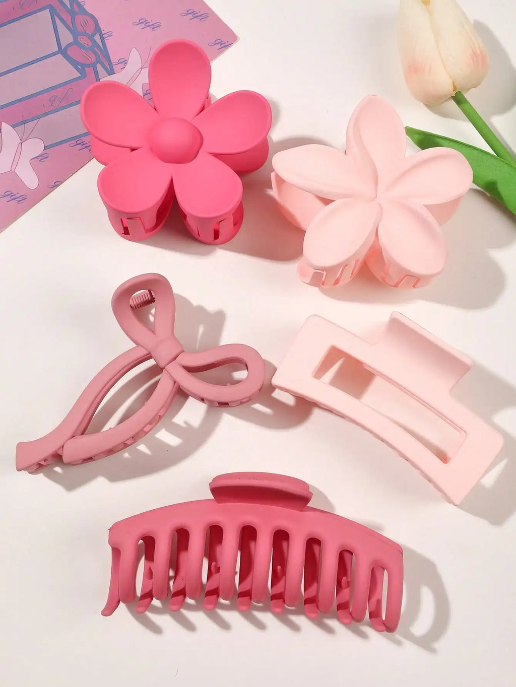 Matte Claw Clip Set