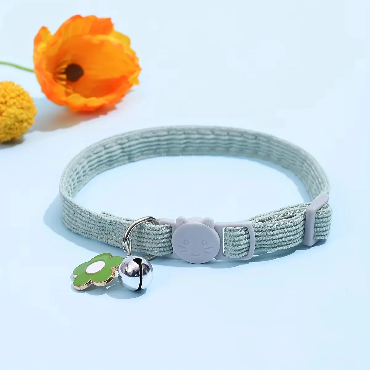 Adjustable Cat Collar with Bell