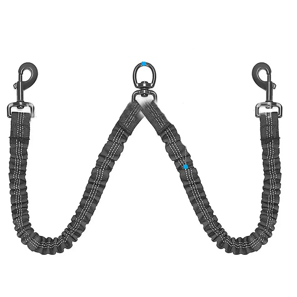 Double-Ended Elastic Dog Leash