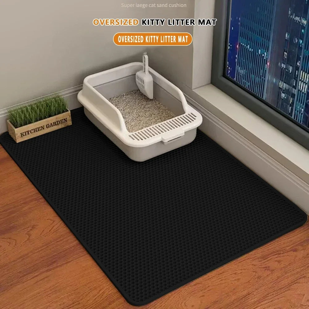 Two-Layer Cat Litter Mat