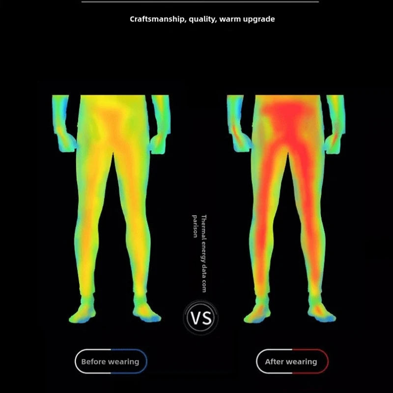 Men's Fleece Thermal Leggings