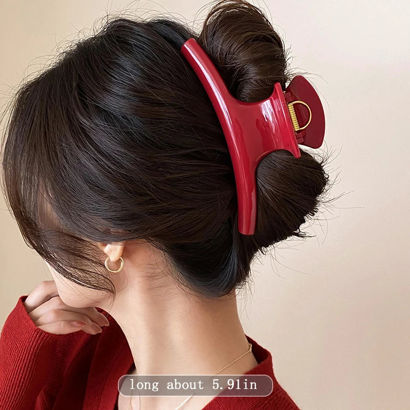 Glossy Large Claw Clip
