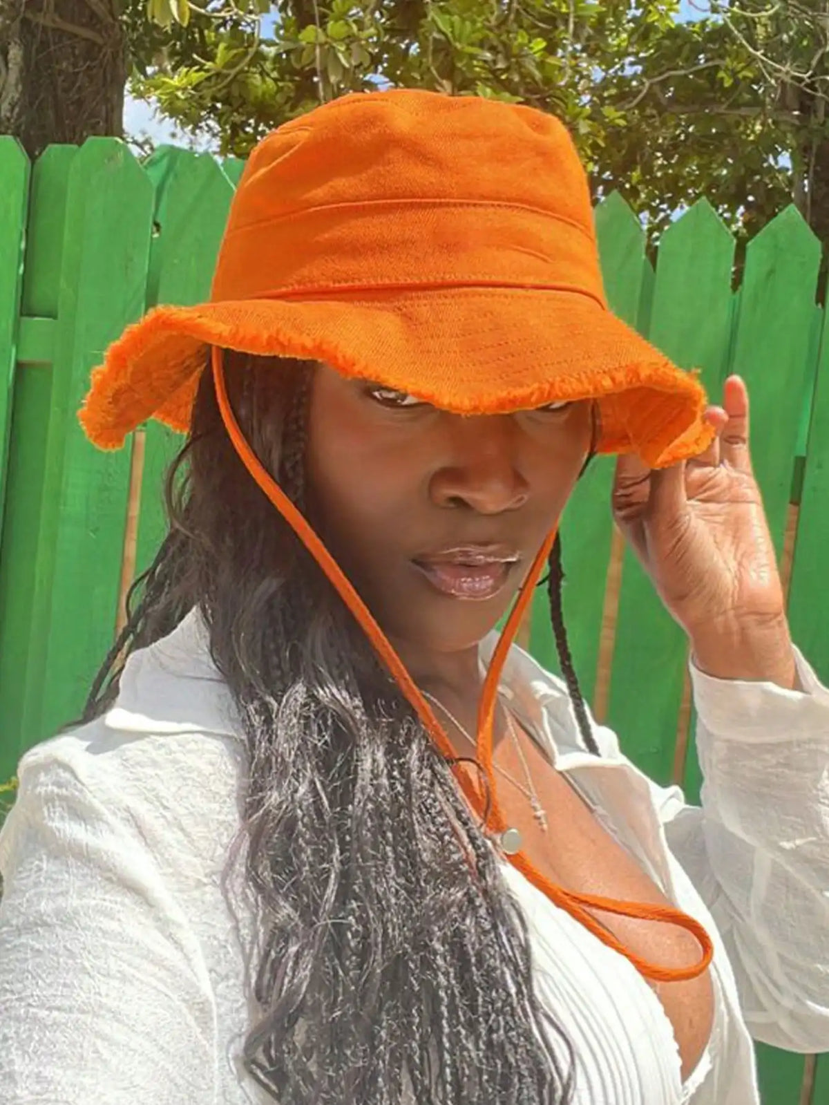 Distressed Bucket Hat