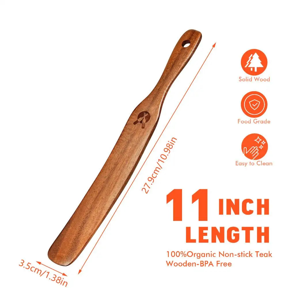 Slotted Kitchen Spatula and Stir Stick
