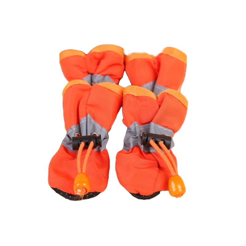 Pet Rain Boots, Set of 4
