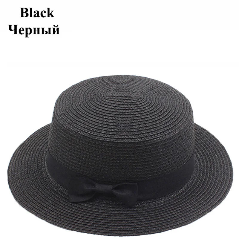 Straw Boater Hat