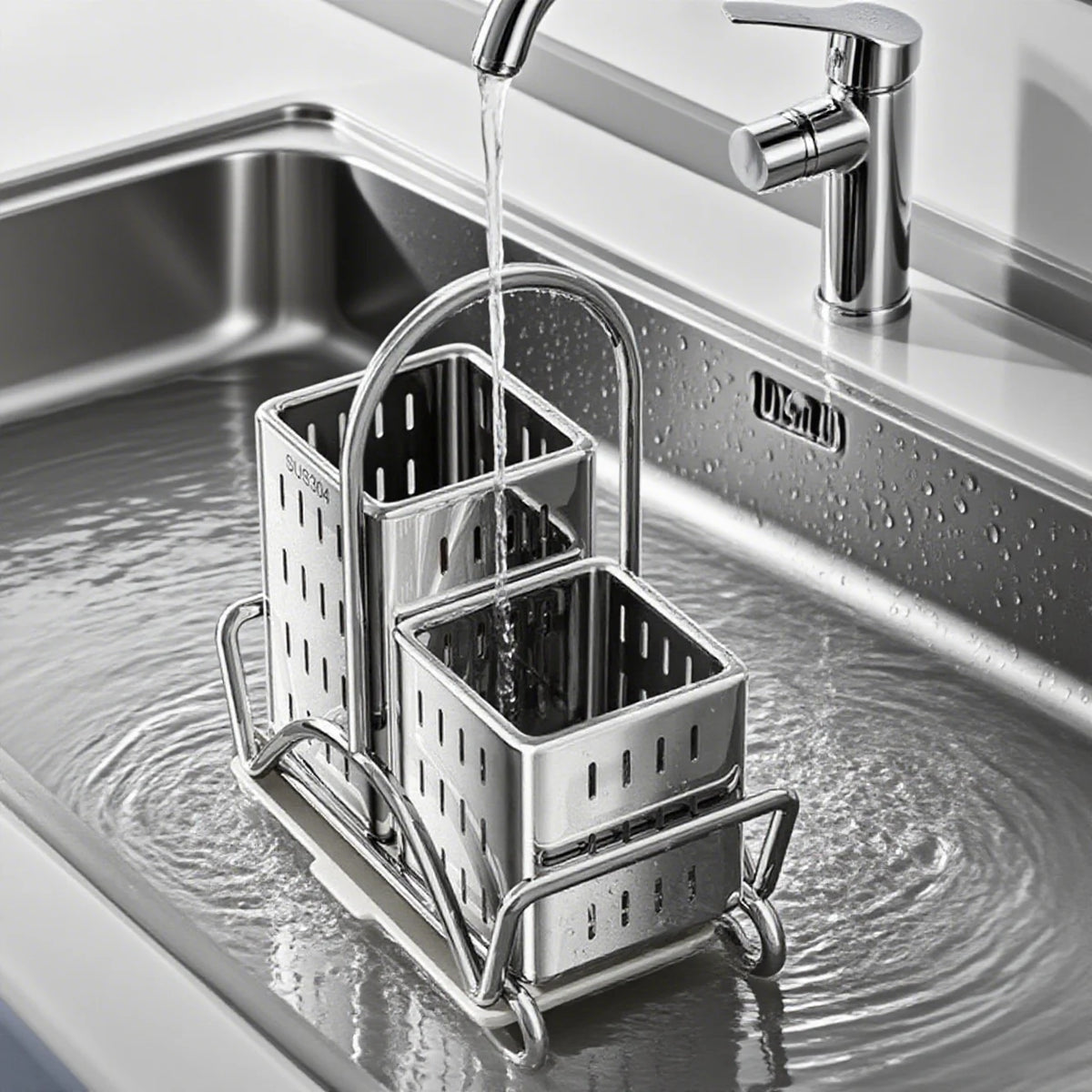 Stainless Steel Cutlery Holder