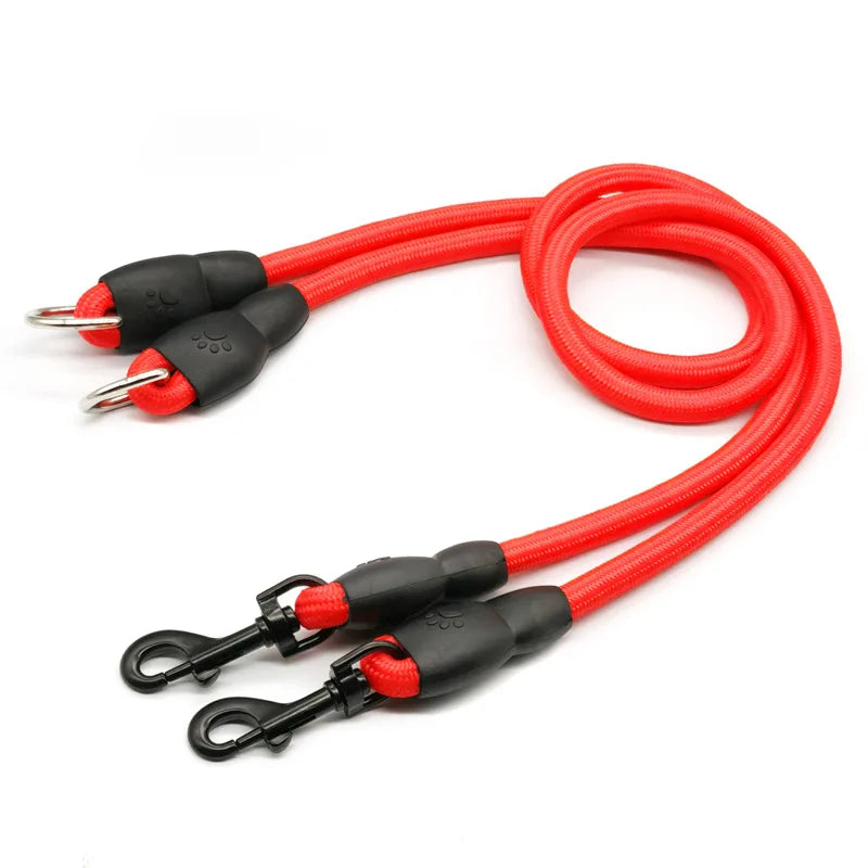 Double Dog Leash for Two Dogs