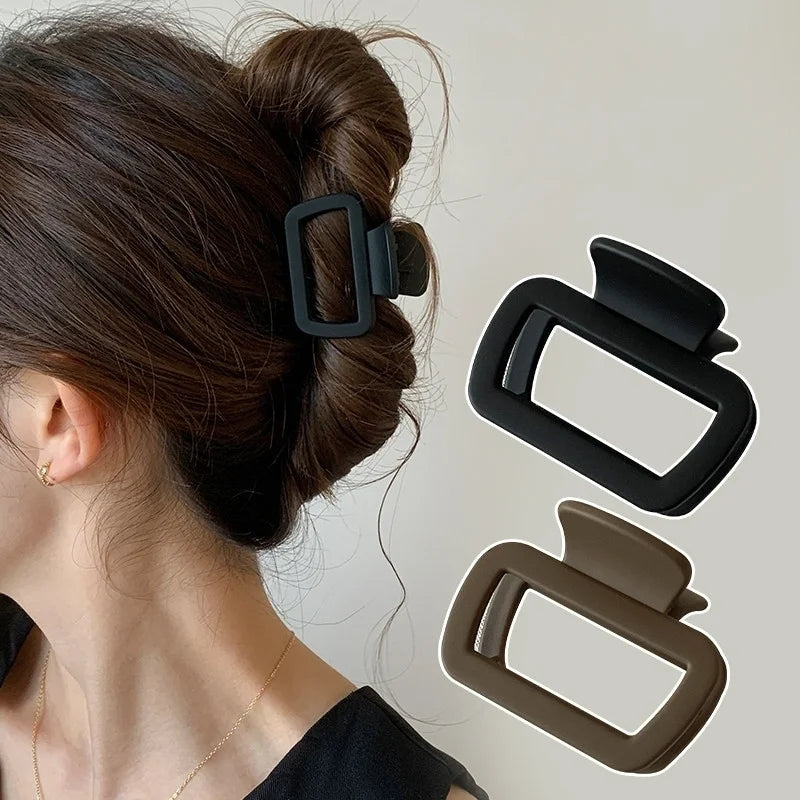 Hollow Square Claw Clips
