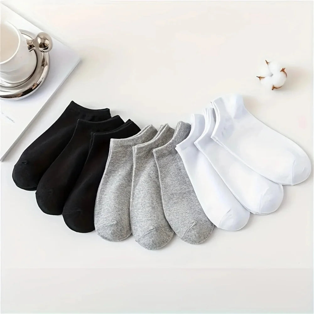 Unisex Ankle Socks, 10-Pair Pack