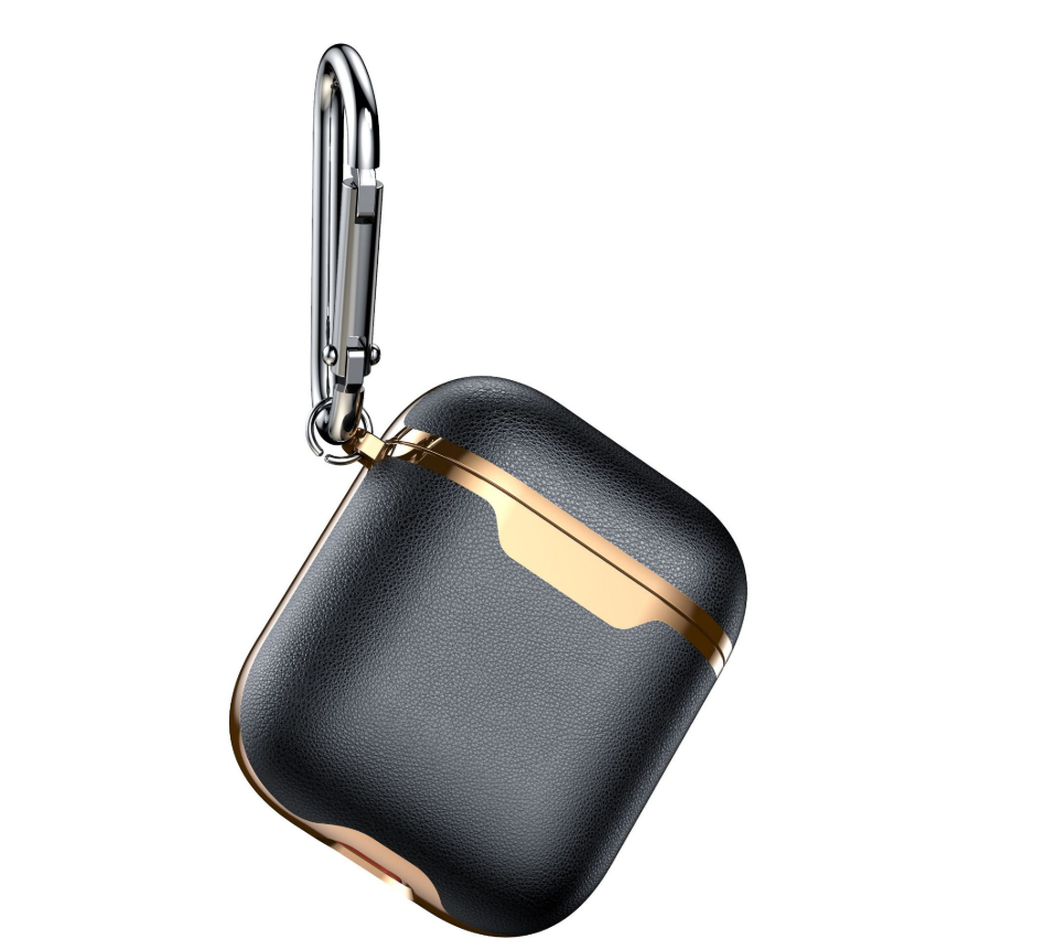 Leather Headphone Case with Hook
